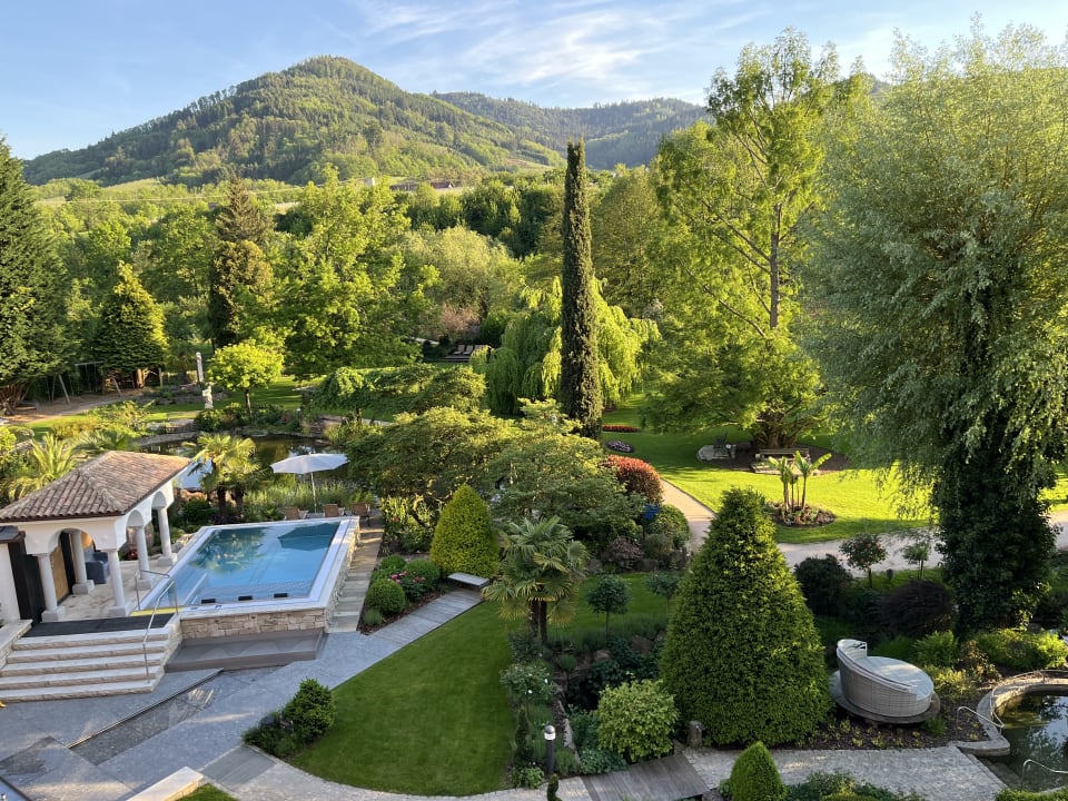 Gartenanlage Hotel Restaurant Rebstock Durbach