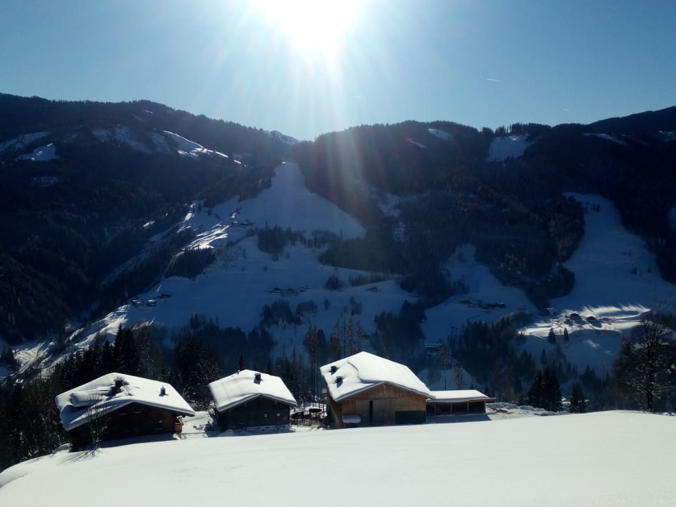 Ausblick Almhütte Brandgut
