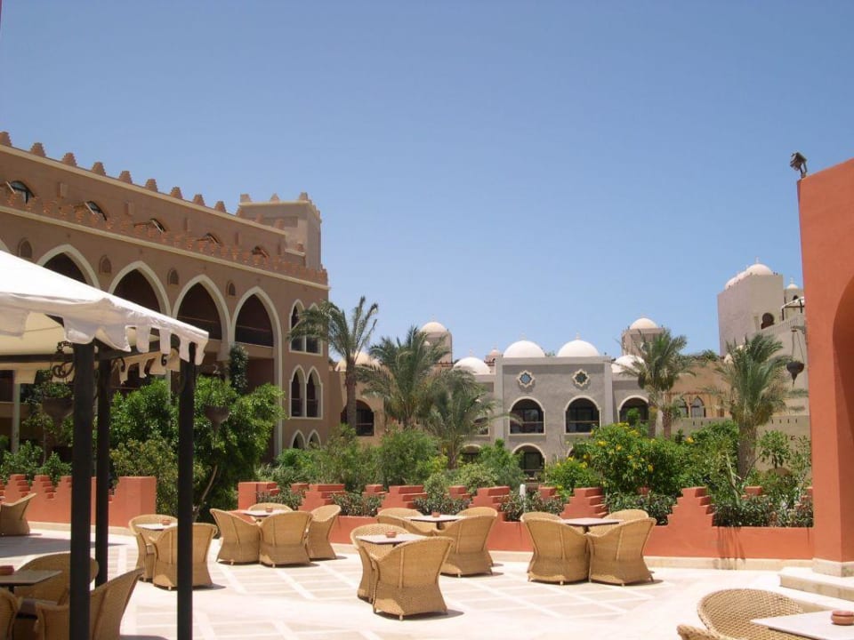 Terrasse vom Palace Makadi Palace