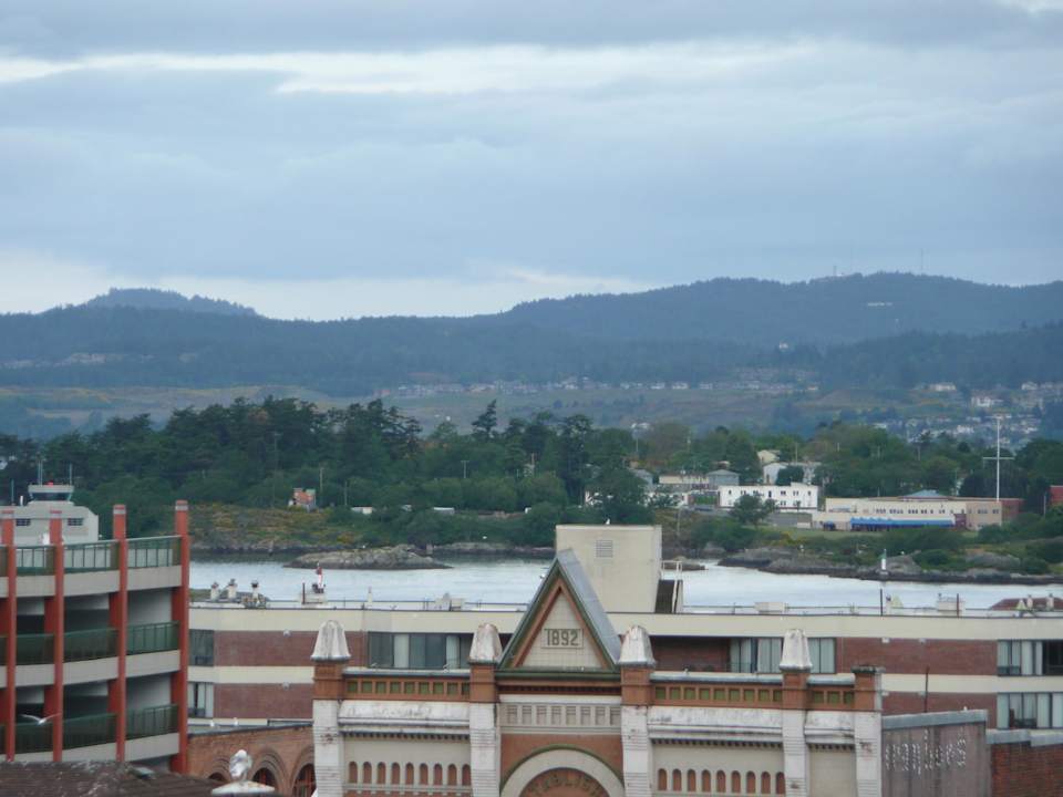 Aussicht von der Dachterrasse Best Western Hotel Carlton Plaza
