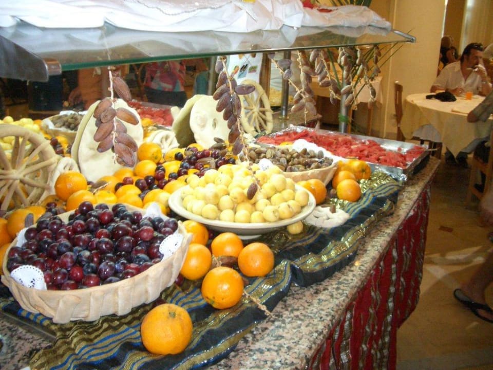 Nachspeisen Früchte Hotel El Mouradi Skanes Beach