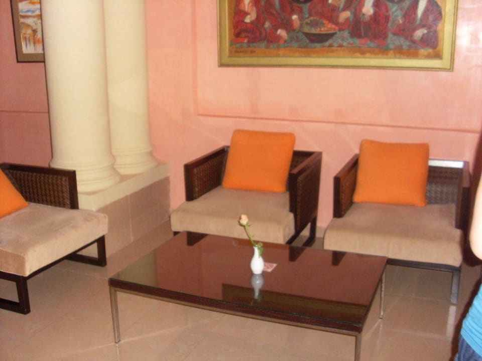 Sitzecke (WLAN- Empfang) Hotel Paradis Palace