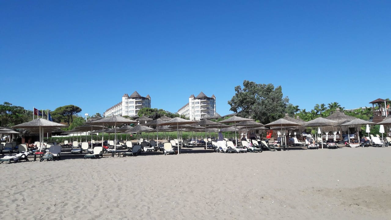 Plaża widok na hotel Papillon Zeugma Relaxury