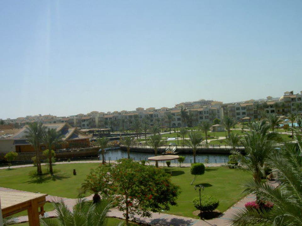 Aussicht vom Zimmer Pickalbatros Dana Beach Resort - Hurghada