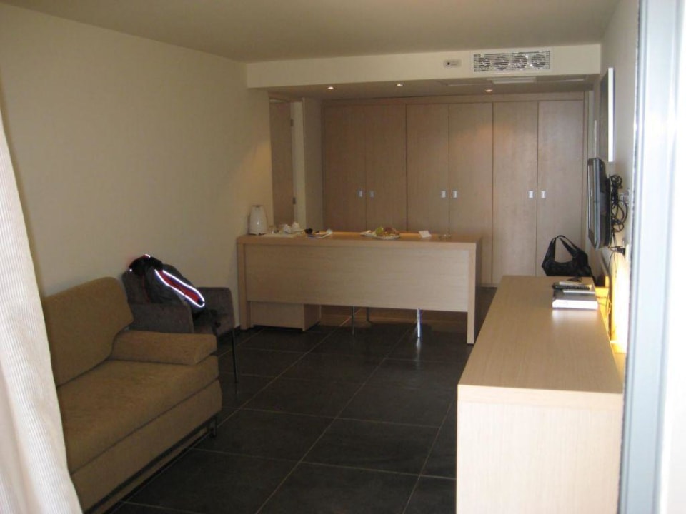 Wohnzimmer in der Suite Atlantica Mikri Poli Kos