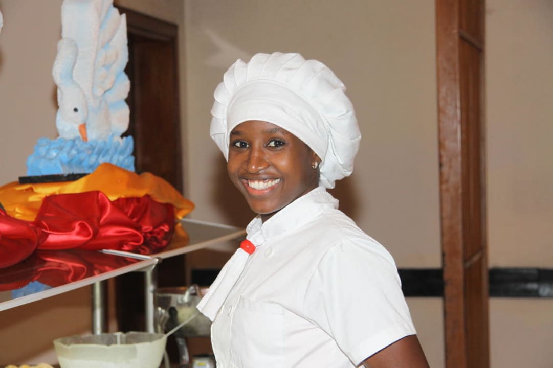 Dominikanerin von der Küche Hotel Riu Palace Bavaro