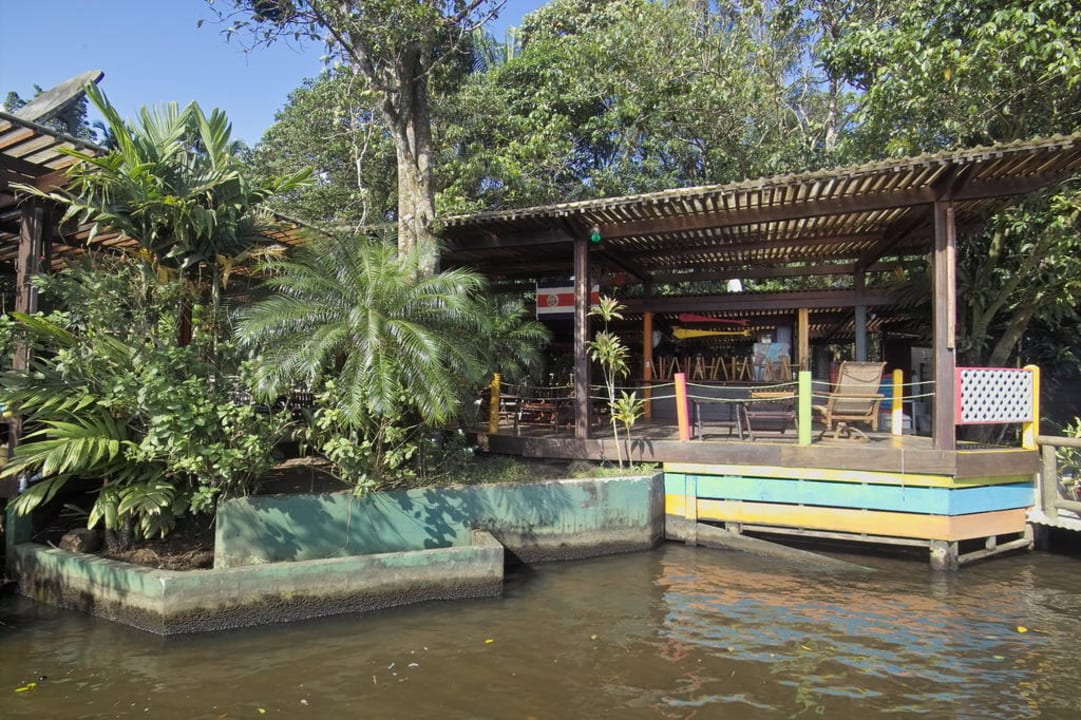 Bar direkt am Fluß Hotel Pachira Lodge