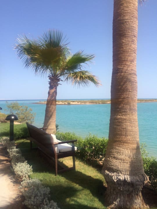 Blick vom Restaurant Hotel Three Corners Ocean View prestige - Adults only