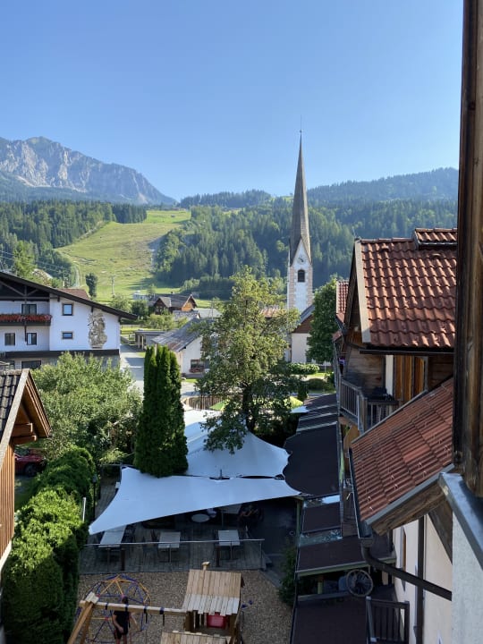 Ausblick Hotel Samerhof und Nebenhäuser