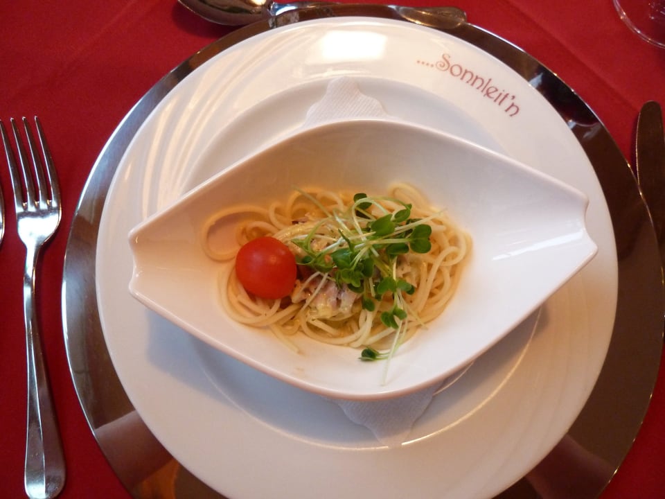 Kleine Vorspeise Hotel Sonnleiten