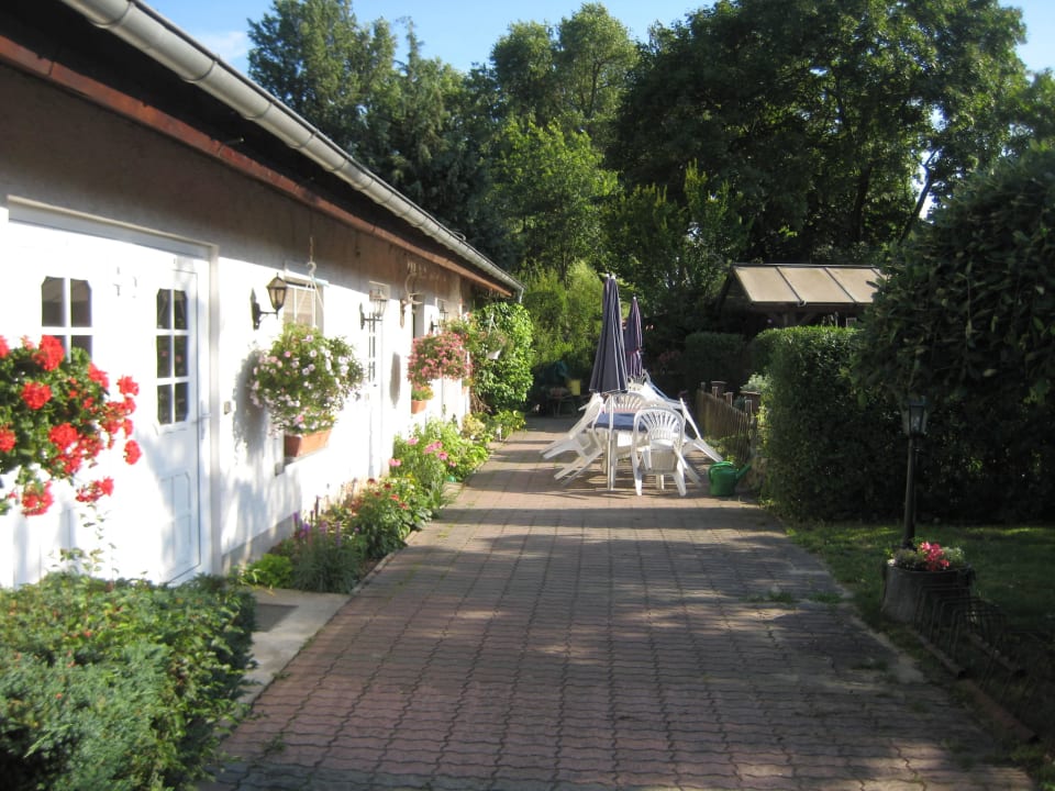 Eingangsbereich zum Zimmer Spreewaldpension Winzer in Straupitz