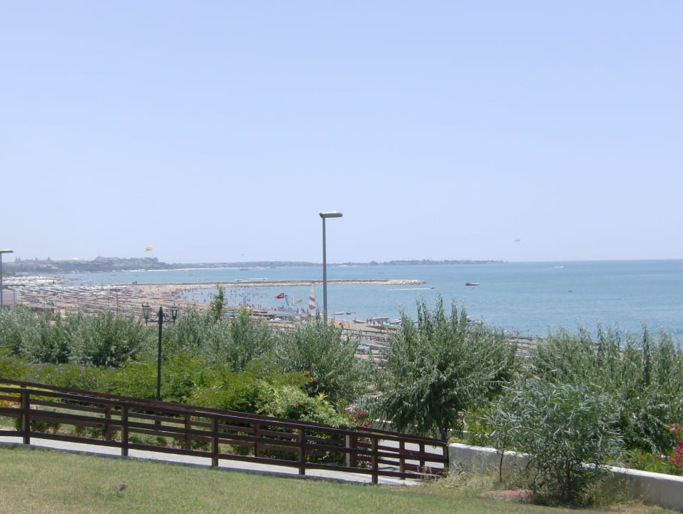 Ausblick von der Strandbar aus... Club Sidelya Hotel