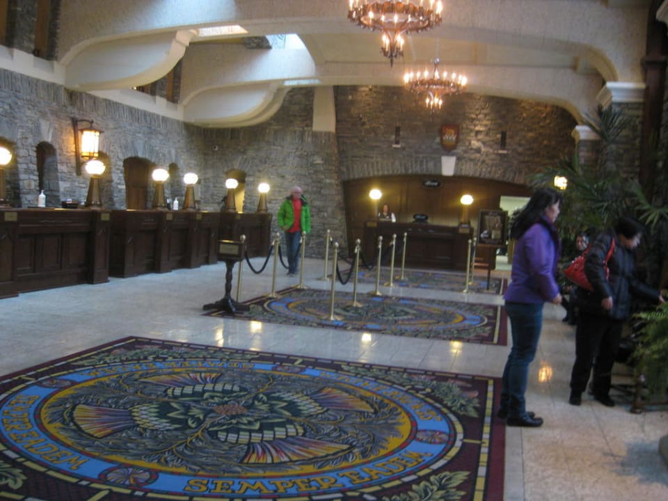 Hotellobby Hotel The Fairmont Banff Springs