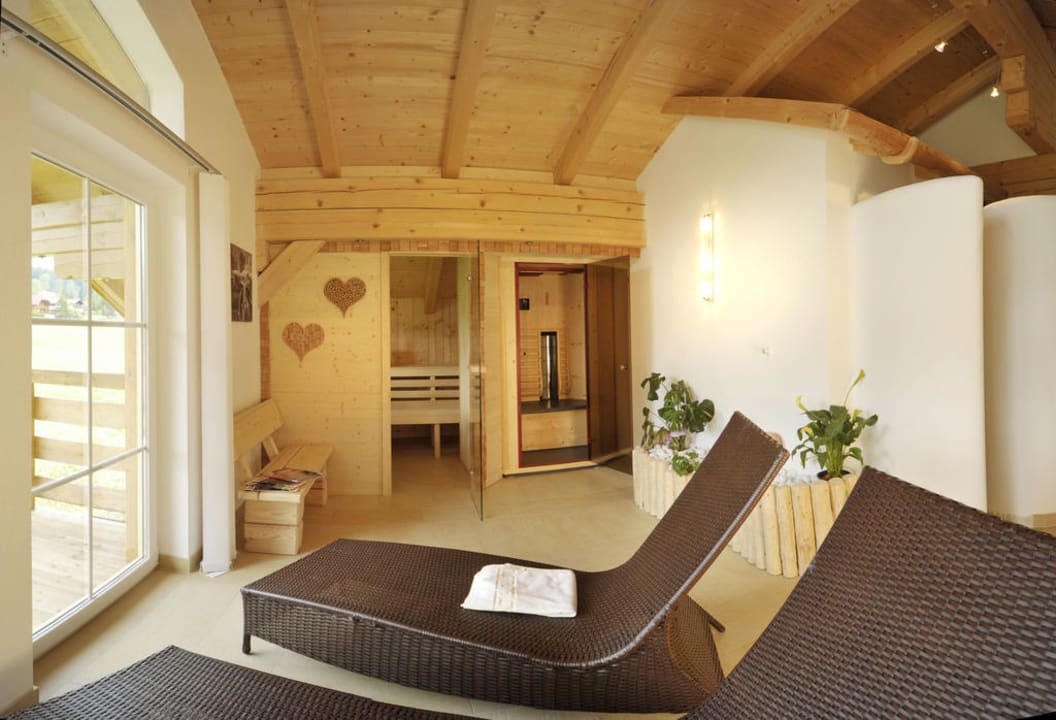 Erholen&Entspannen im Saunabereich im Obergeschoß Appartement Sonnengarten