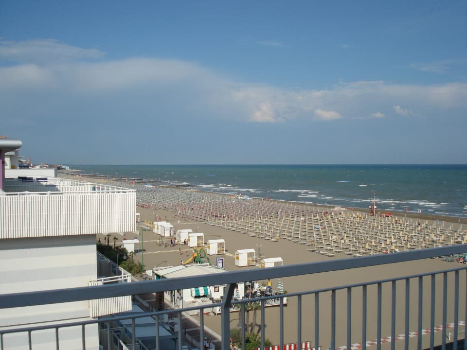 Balkon im 4. Stock Hotel Excelsior Caorle