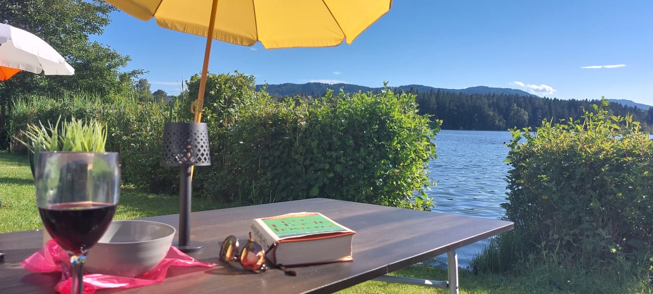 Ausblick Gasthof Camping Maltschacher Seewirt