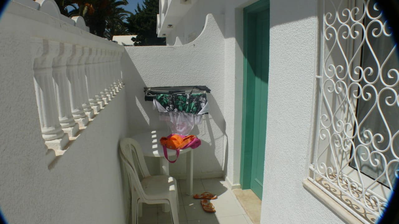 Zimmereingang Ausenbereich El Mouradi Club Kantaoui