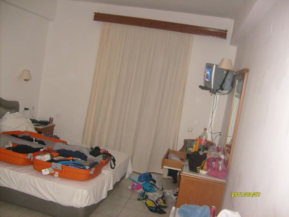 Unser Zimmer Hotel Dedalos Beach