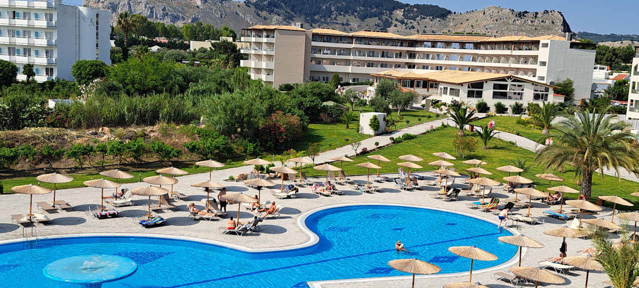 Außenansicht Myrina Beach Hotel