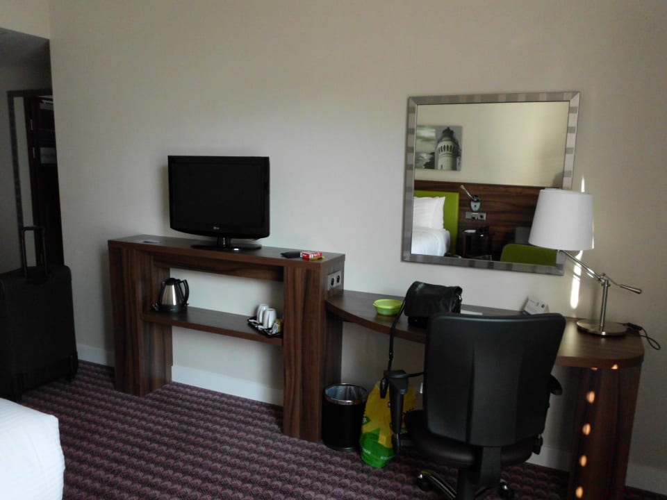 Sicht vom Bett Hampton By Hilton Swinoujscie