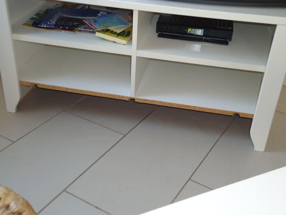 Regalbrett - falsch herum eingebaut Villa Fernsicht