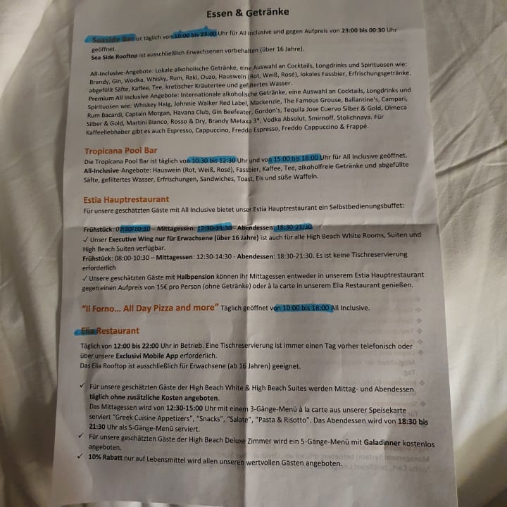 Sonstiges High Beach Resort