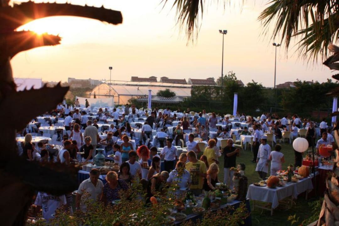 Kolacja w ogrodzie 1 Alba Resort Hotel