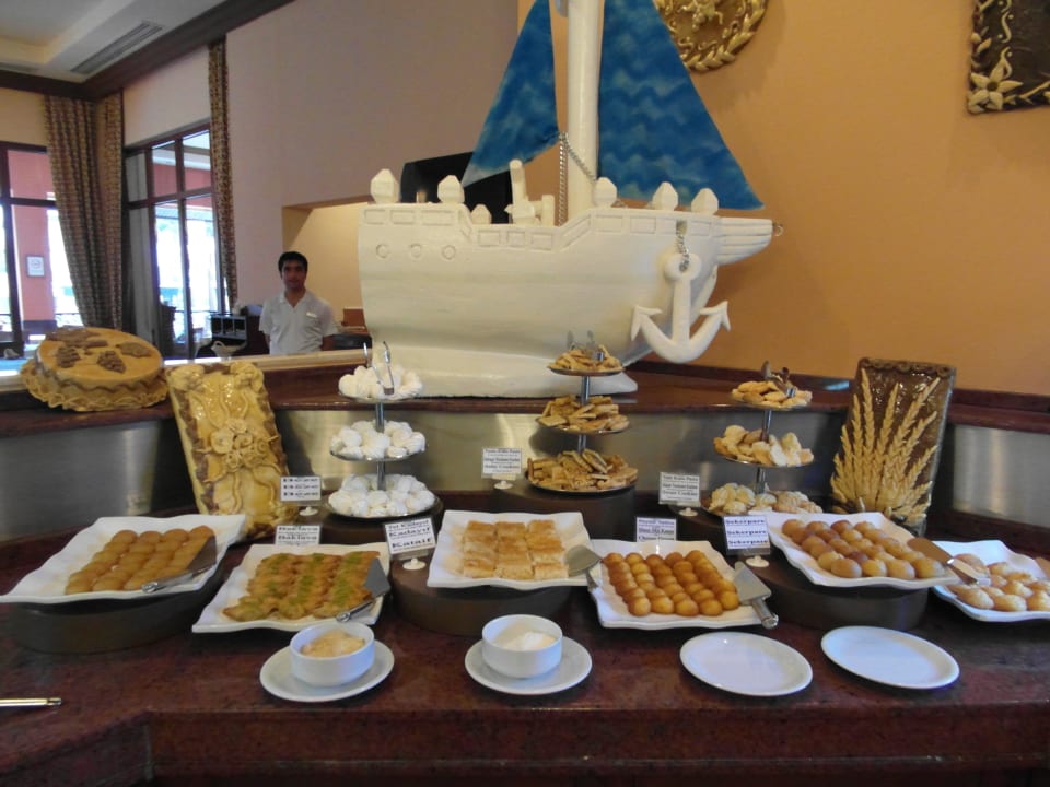 Viel Auswahl im Restaurant Club Grand Aqua