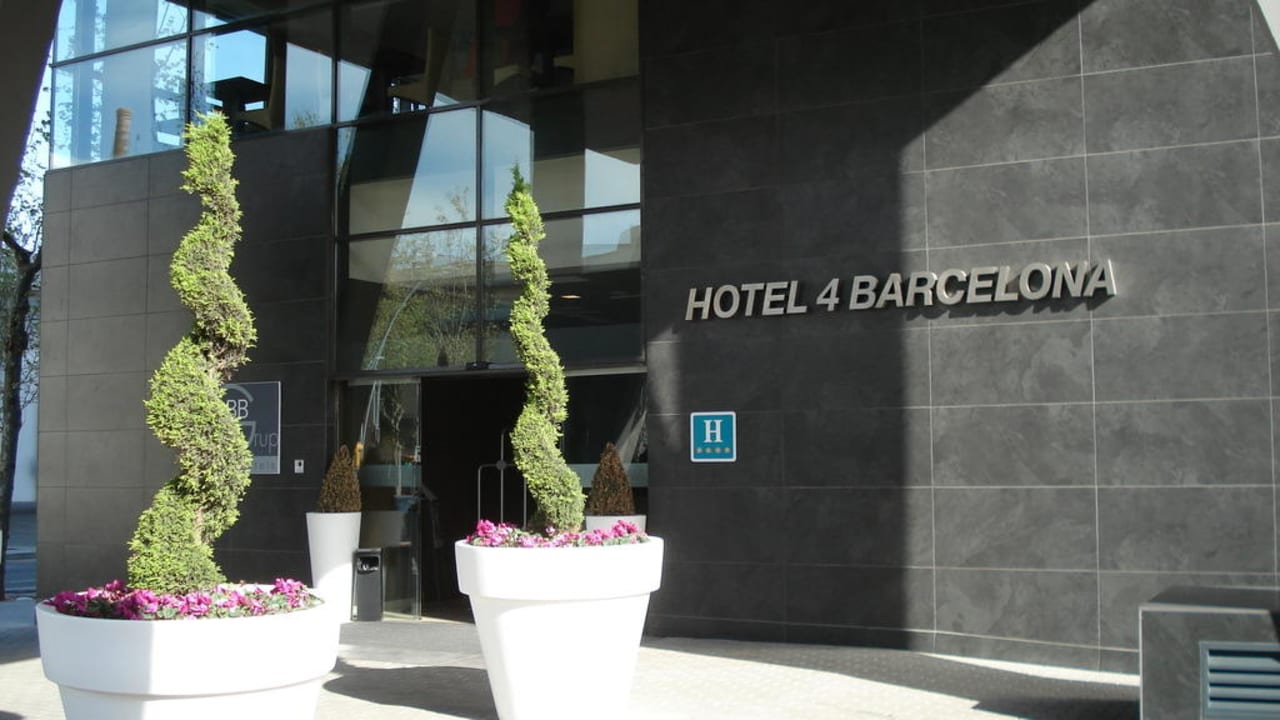 Eingang Hotel 4 Barcelona