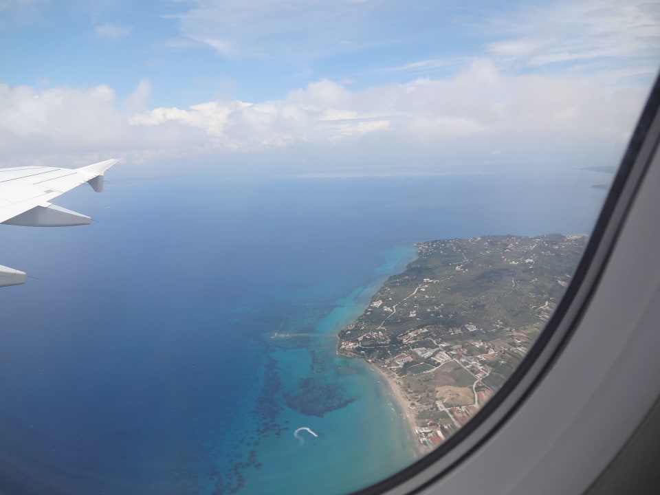 Hotel und Umgebung vom Flugzeug aus Lesante Classic - Preferred Hotels & Resorts