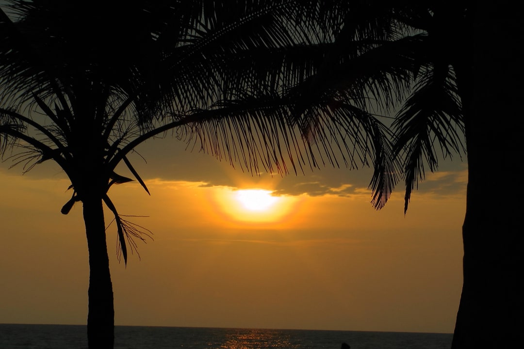 Sonnenuntergang Hotelblick Mermaid Hotel & Club