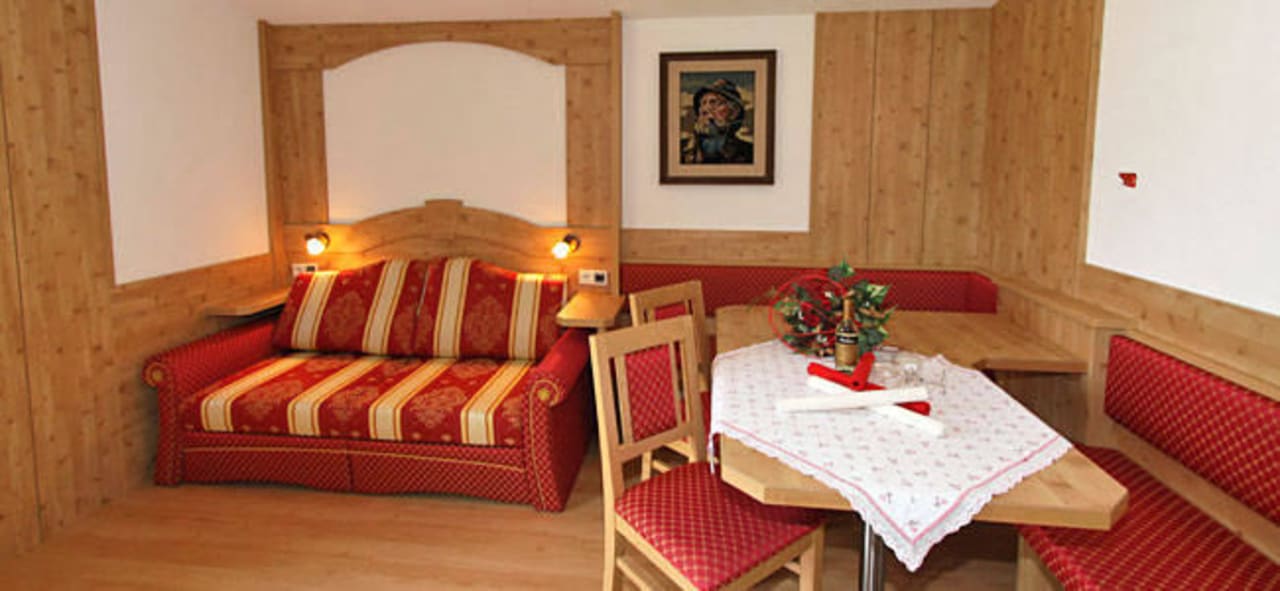 App . Wohnbereich Pension Bergkristall