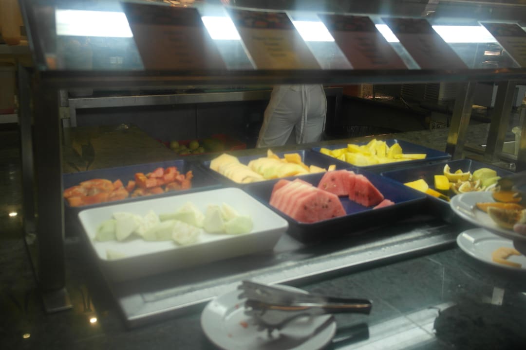 Frühstück große Auswahl an Früchten Punta Cana Princess All Suites Resort & Spa