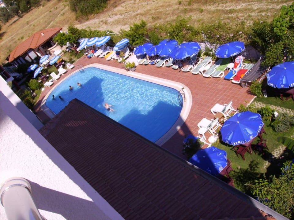 Der Pool von oben... Hotel Side Elis