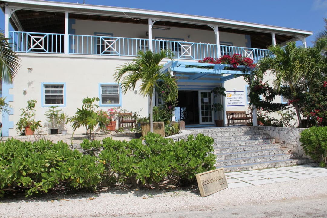 Hoteleingang Hotel Cocodimama