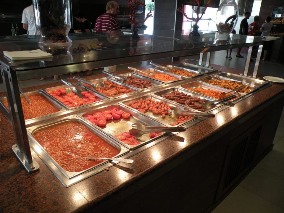 Leckeres Essen blau punta reina