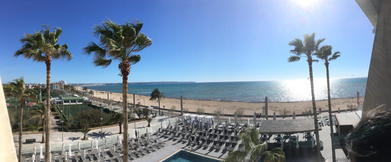 Ausblick Aparthotel Fontanellas Playa