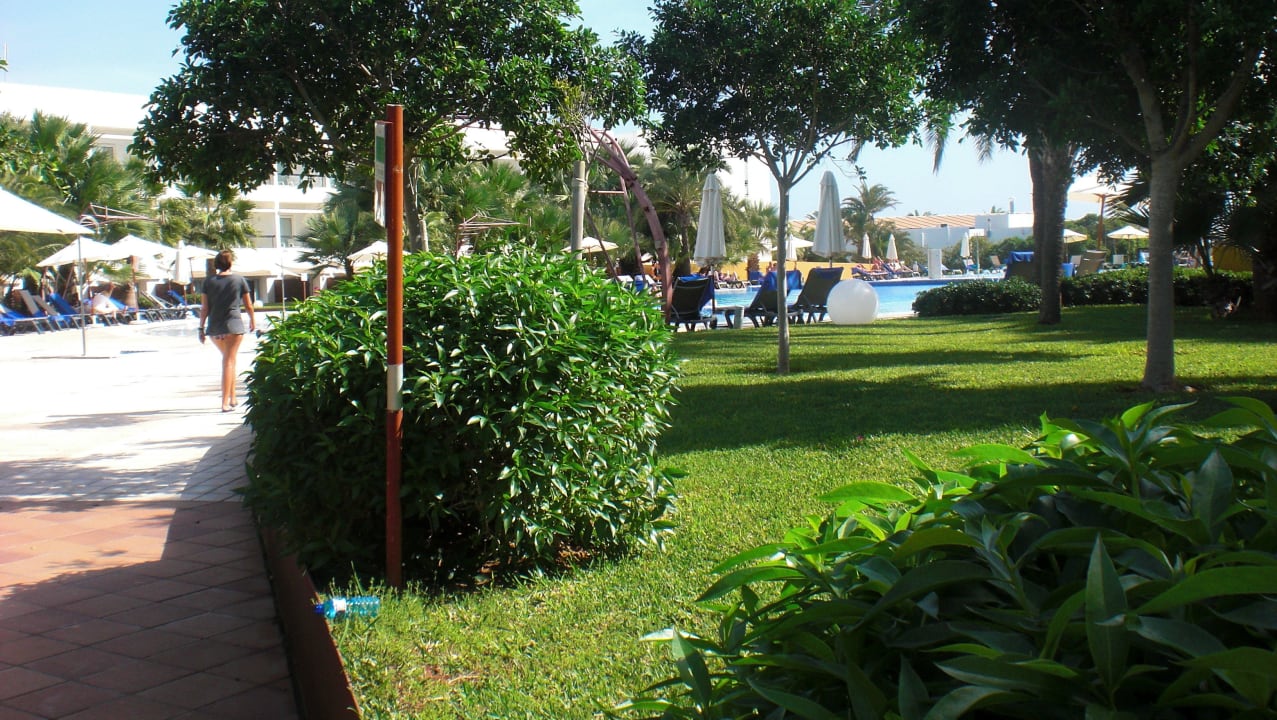 Wohin man schaut: herrliches Grün Grand Palladium Select Palace Ibiza