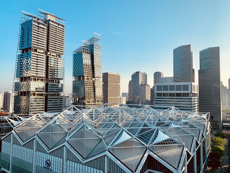 Ausblick Parkroyal Collection Marina Bay