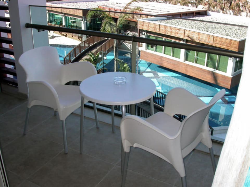 Großer Balkon Sunis Evren Beach Resort Hotel & Spa