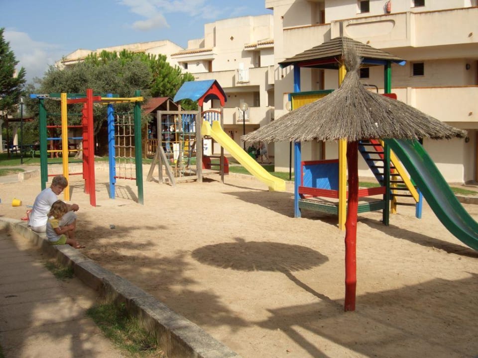 Kinderspielplatz... blau punta reina