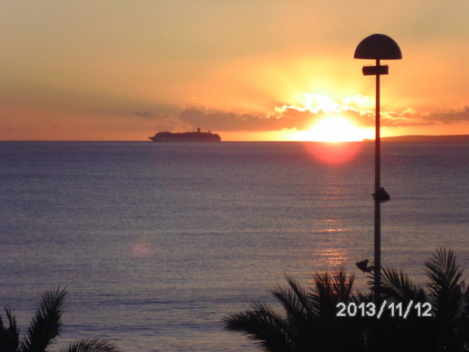 Sonnenuntergang Hotel HM Gran Fiesta