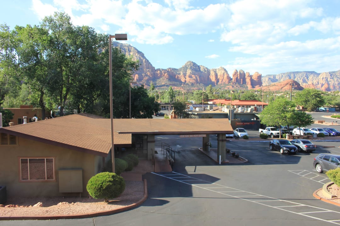Ausblick auf die Red Rocks Aiden by Best Western @ Sedona