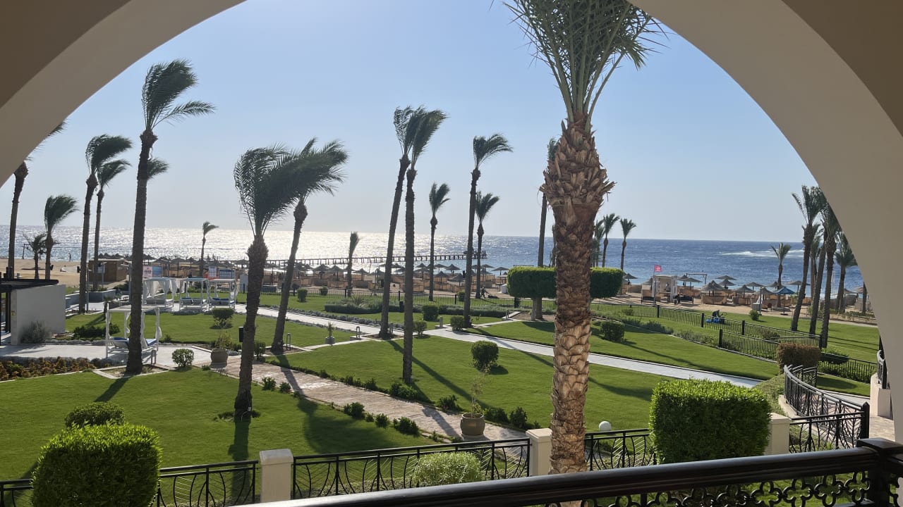 Ausblick Pickalbatros Palace Hotel-Port Ghalib