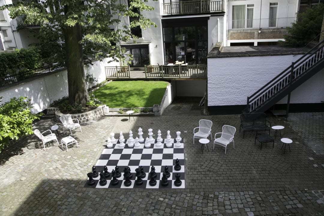 Gartenanlage Hotel Made in Louise