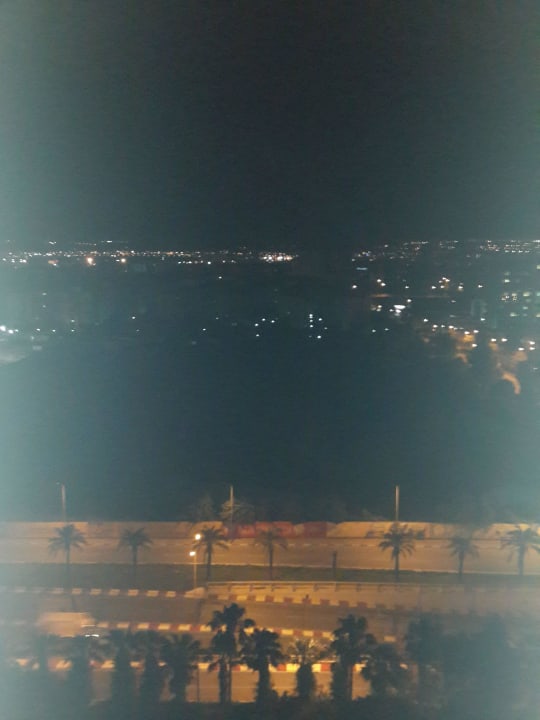 Ночной вид с крыши отеля! Hotel Özkaymak Falez