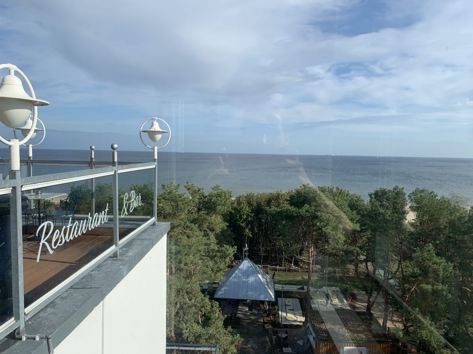 Ausblick Strandhotel Ahlbeck