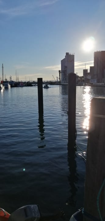 Ausblick Hafenhotel Meereszeiten