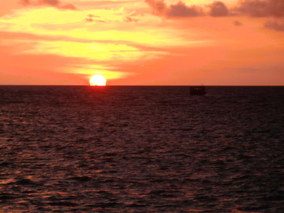 Sonnenuntergang Fihalhohi Maldives