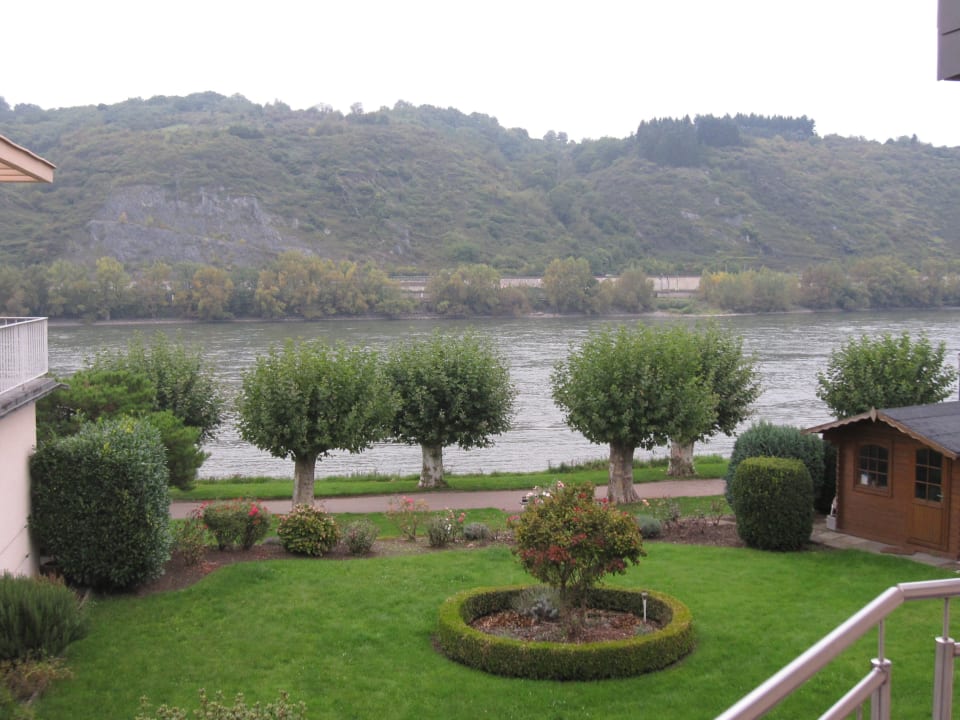 Ausblick Hotel Villa am Rhein